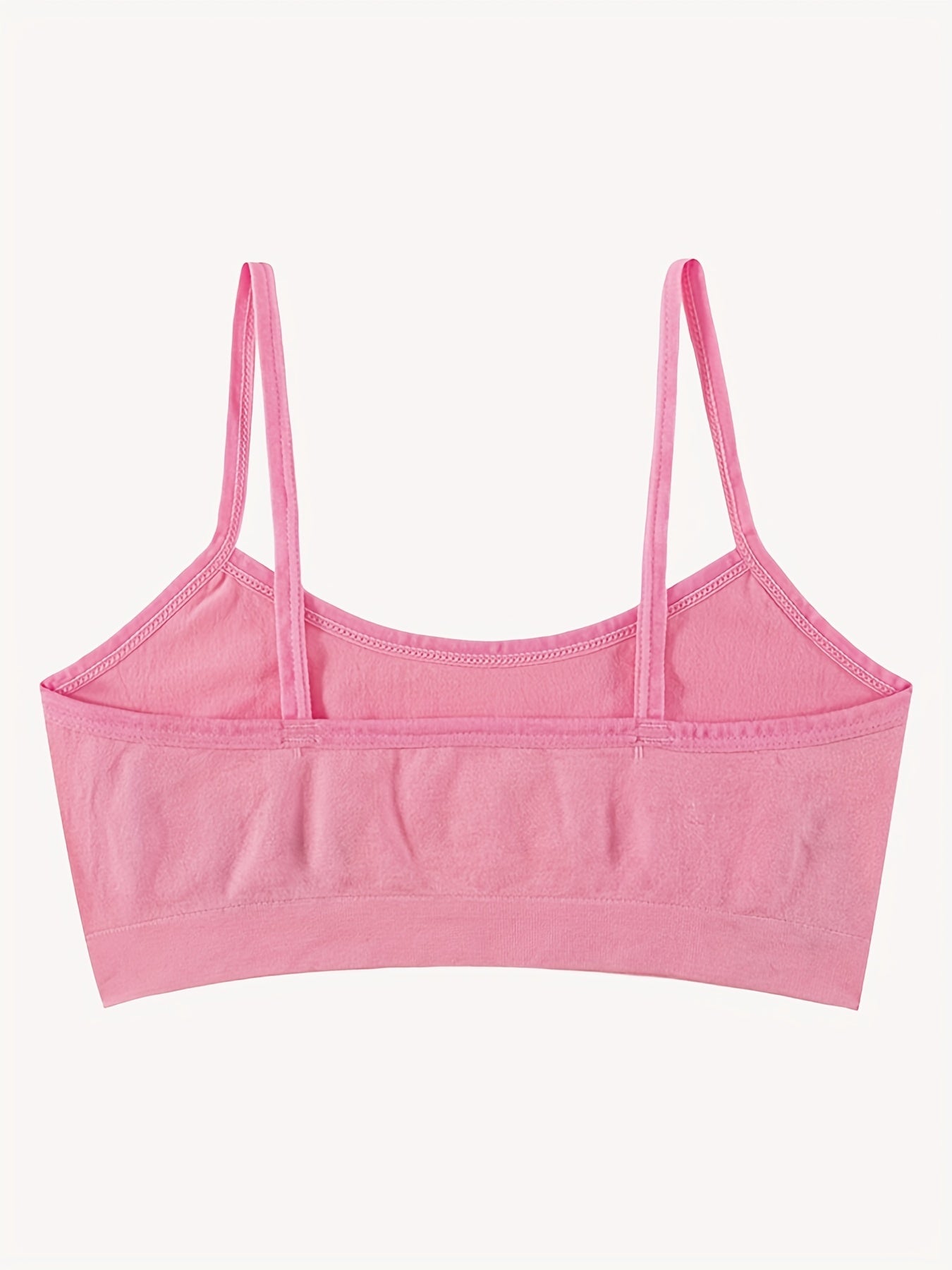 2pcs Girls Stretch Soft Bralette Underwear