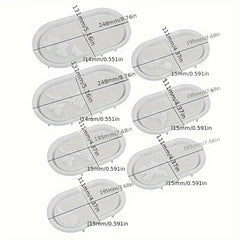 Concrete Printed Dish Tray Storage Silicone Mold DIY Gypsum Cement