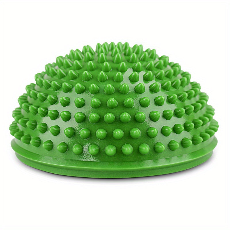 Inflatable Balance Training Pad for Yoga and Pilates with Massage Ball