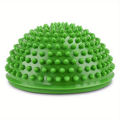 Inflatable Balance Training Pad for Yoga and Pilates with Massage Ball