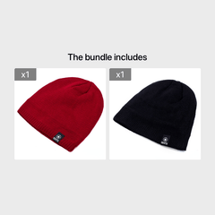 Couples Winter Sports Plush Pullover Hat