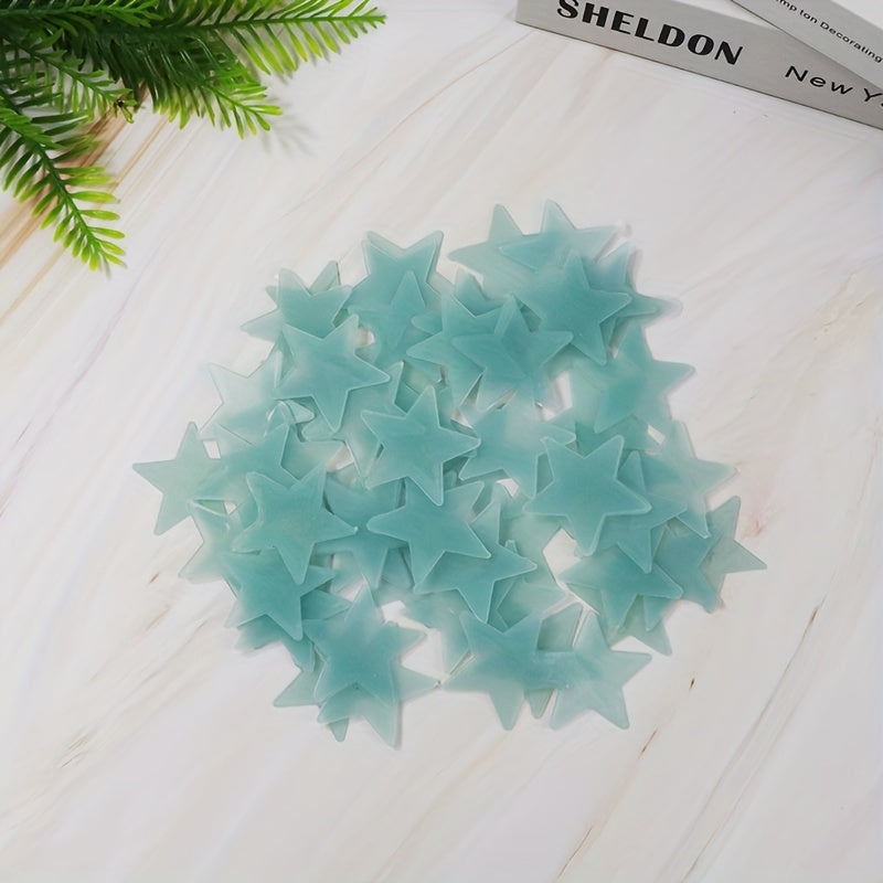 70 Glow In The Dark Stars Wall Stickers