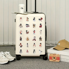 53pcs Snowman Series Graffiti Stickers Waterproof DIY Handbook Sticker Pack