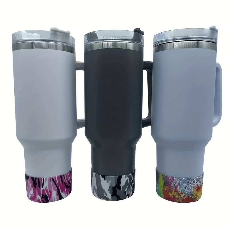 Colorful Pattern Silicone Cup Bottom Cover for 30oz 40oz Insulation Cup