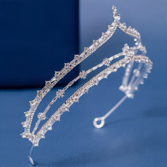 Girl's Fairy Birthday Rhinestone Crown Tiara