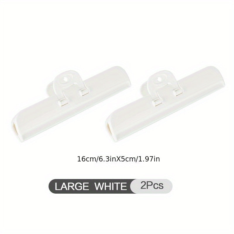 2pcs Sealing Clip Bag Clips Portable Storage Food Snack Sealing Bag Clips