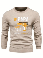 Men's Casual Warm Crew Neck Pullover Sweater