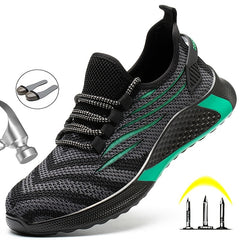Work Safety Shoes Puncture Proof Steel Toe Boots