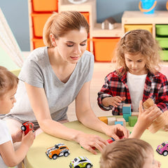 15pcs Pull Back Cars For Kids Mini Vehicles Toy Bulk Party Favor Race Cars Toys