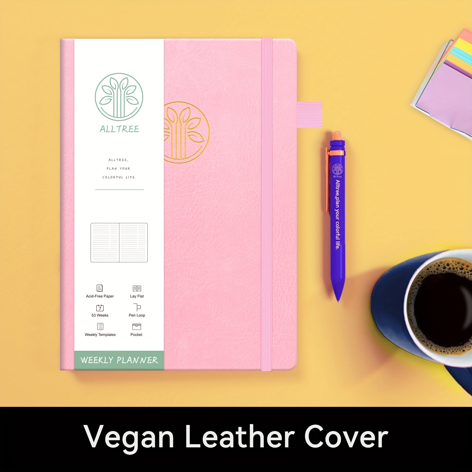 Undated Weekly Planner Weekly Goals Notebook