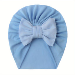 Nylon Bow Baby Hat 0-3 Years Old