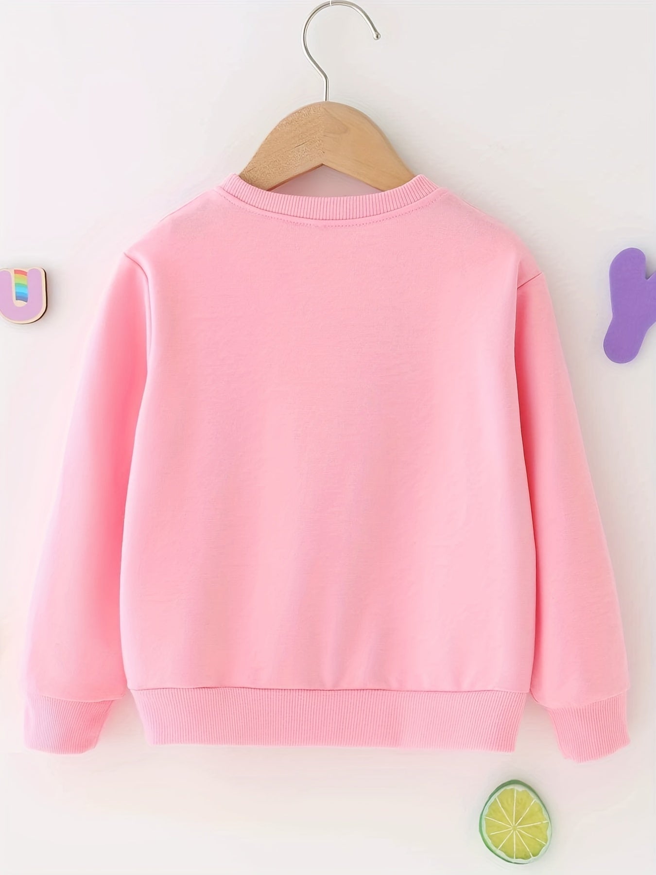 Girls 'I Love My Nana' Sweatshirt Long Sleeve Pullover