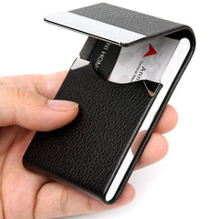 Stainless Steel Card Case Vertical Business Card Cigarette Case