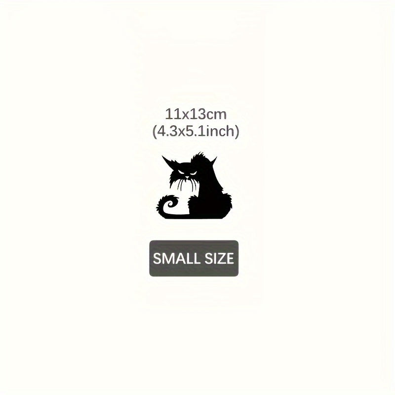 Halloween Cat Window Wall Sticker for Home Decoration