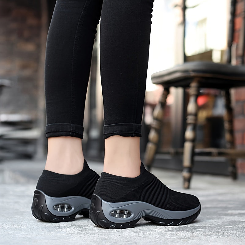 Air Cushion Slip on Sneakers for Women