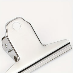 4pcs Stainless Steel Mountain Clip for Office File Storage
