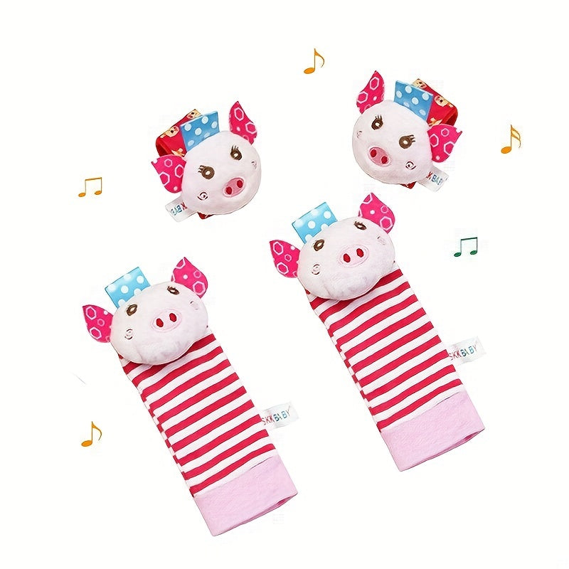 Fun Rattle Socks Toys for 3-12 Months