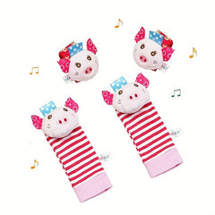 Fun Rattle Socks Toys for 3-12 Months