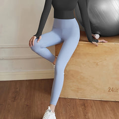 Breathable Yoga Top Long Sleeves Chest Pads Fitness Women's Activewear