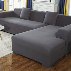 Polar Fleece Sofa Slipcover Non-Slip Couch Cover Furniture Protector