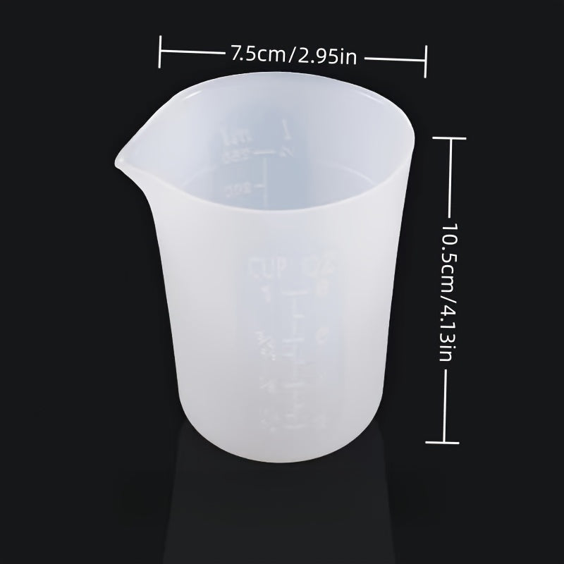 250ml Silicone Measuring Cup Large Non Stick And Reusable