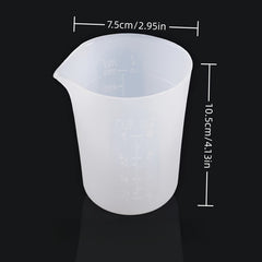 250ml Silicone Measuring Cup Large Non Stick And Reusable
