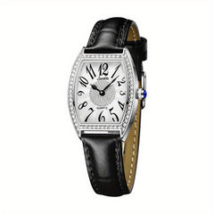 LIGE Girls Youth Gift Watch Oval Appearance Waterproof Female Students Watch
