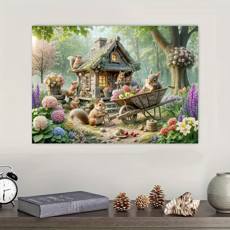 Rabbit House Puzzle 1000pcs Adult DIY Art Decor Ideal Gift