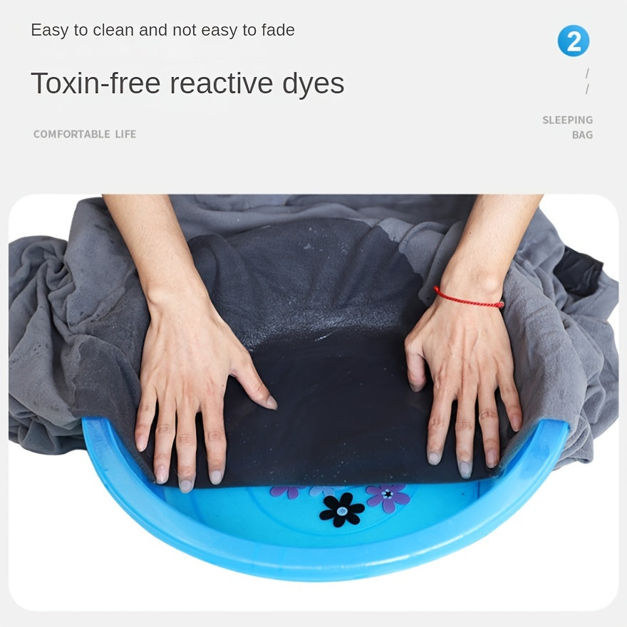 Skin-Friendly Warm Sleeping Bag for Camping & Office Breaks