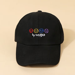 Insider Four Expressions Baseball Cap Cotton Casual Sun Visor Hats Man Unisex