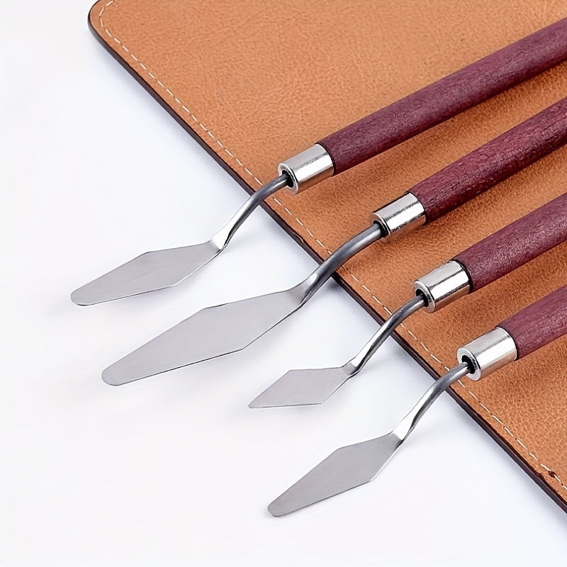 Painting Knives Acrylic Paint Palette Spatula Pour Painting Supplies