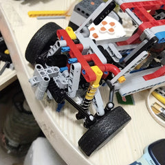 4pcs MOC Tech Building Block Shock Absorber Accessories High ABS C01