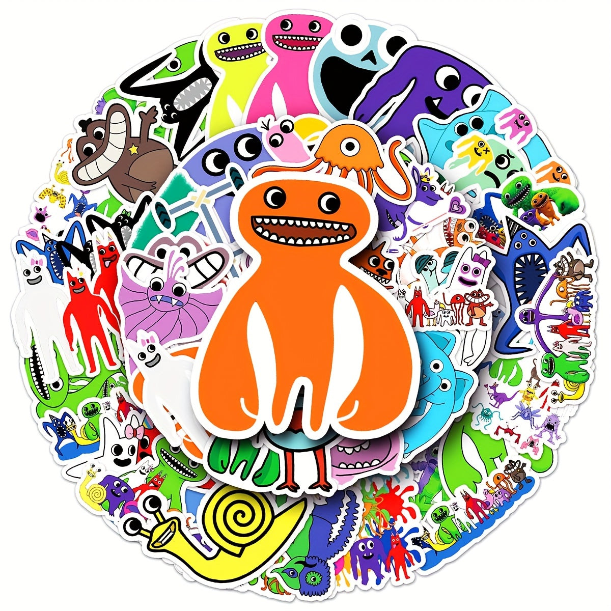 50pcs Banban Cartoon Graffiti Stickers DIY Car Decoration Waterproof Stickers