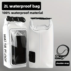 Waterproof Touch Screen Bucket Bag for Water Sports - Portable & Versatile