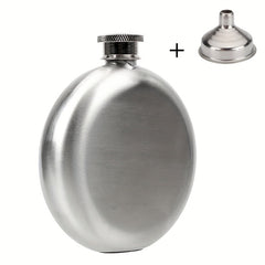 5 Oz Alcohol Flask Round Whiskey Flask Stainless Steel Wine Bottle