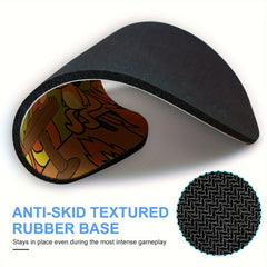 Gaming Mouse Pad Round Non-slip Rubber Mouse Pad for Office Computers Laptops