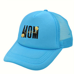 Softball Mom Trucker Hat Baseball Cap Mesh Dad Hats For Women