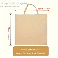 Outdoor Folding Chair Bag Aluminum Alloy Chair Oxford Cloth Storage Bag
