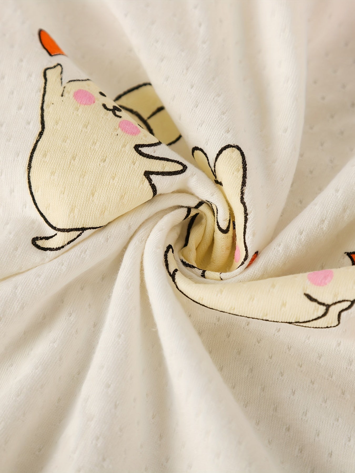Toddler Girls Rabbit Graphic Pajama Set