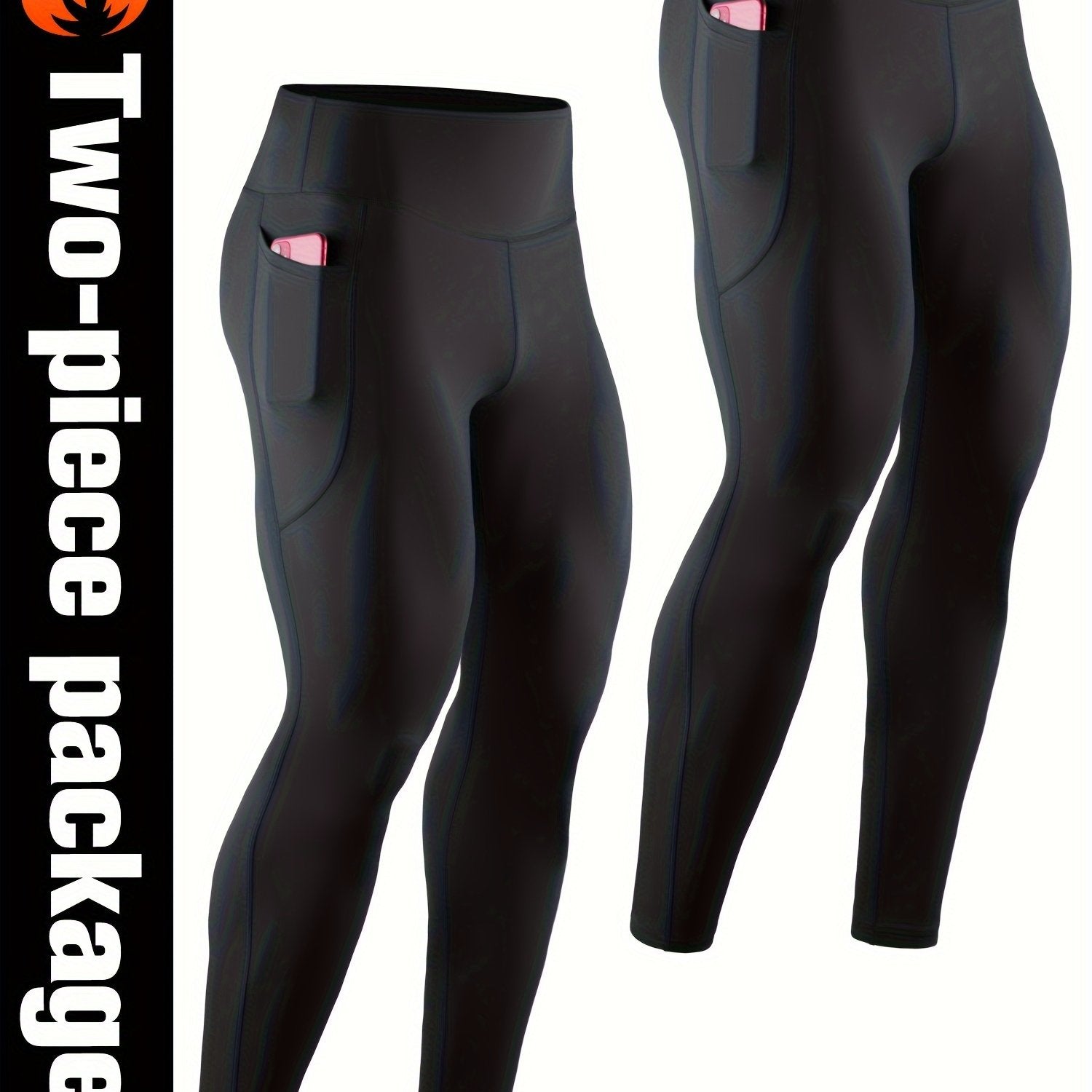 Men's Tight Pants Set for Yoga Track Sports