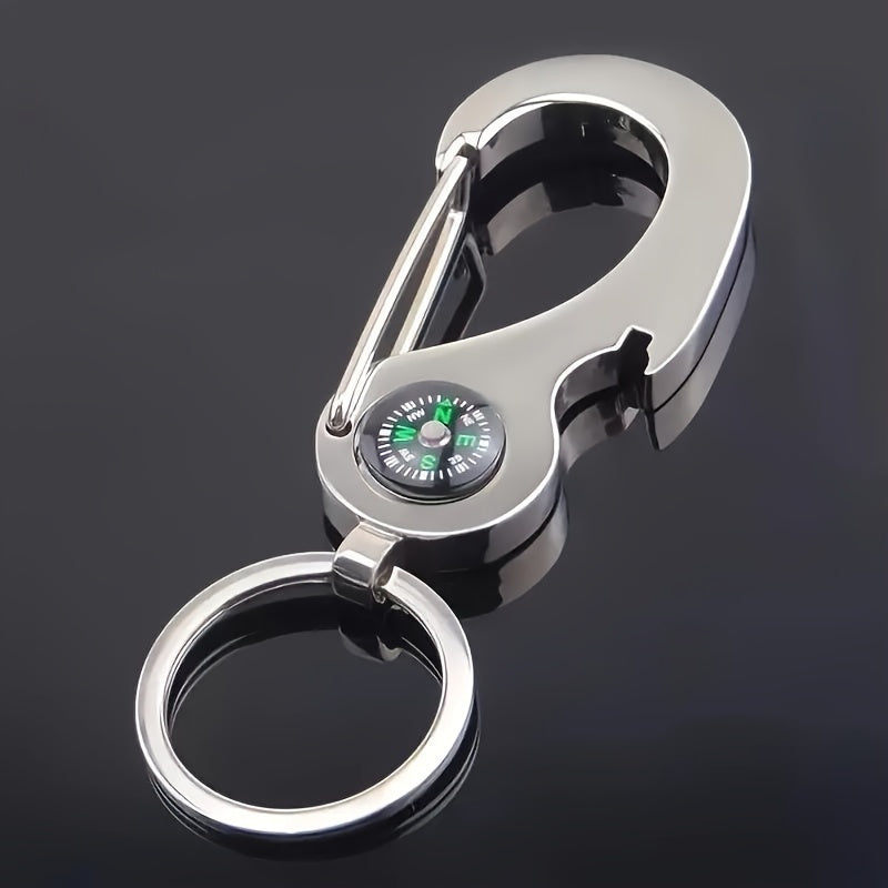 Multifunctional Bottle Opener Keychain for Outdoor Camping