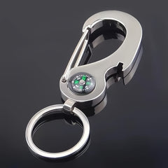 Multifunctional Bottle Opener Keychain for Outdoor Camping