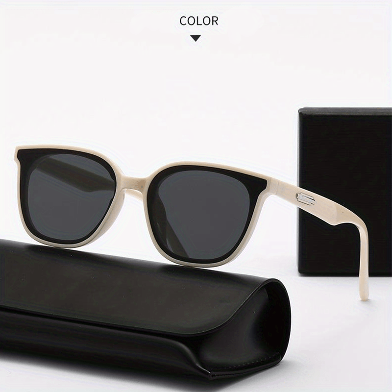 Men's Square Frame Sunglasses UV Protection