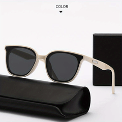 Men's Square Frame Sunglasses UV Protection
