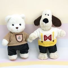 Bear Sweater Master Dog Plush Toy Sweater