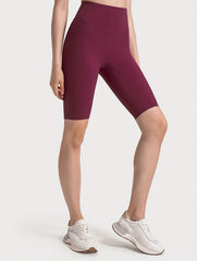 High Waist Yoga Short Tummy Control Butt Lifting Seamless Sporty Short