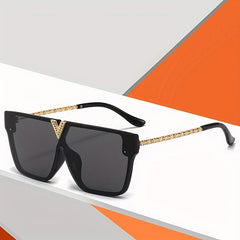 Vintage Metal Temple Sunglasses Women's Eyewear