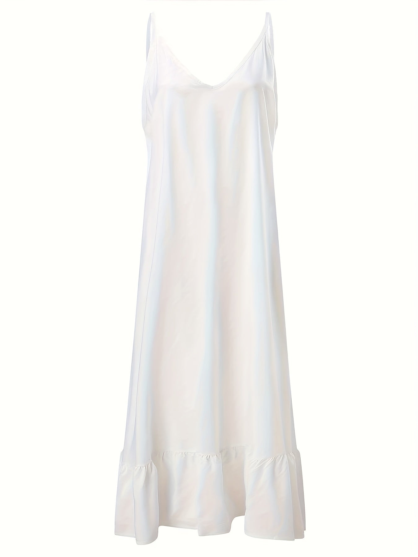V Neck Loose Fit Beach Dress Women's Swimwear