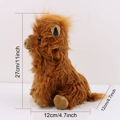 Highland Cow Plush Toy Soft Stuffed Animal Cow Plushie Baby Toys