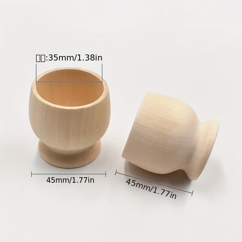DIY Children's Wooden Egg Bottom Rest for Easter
